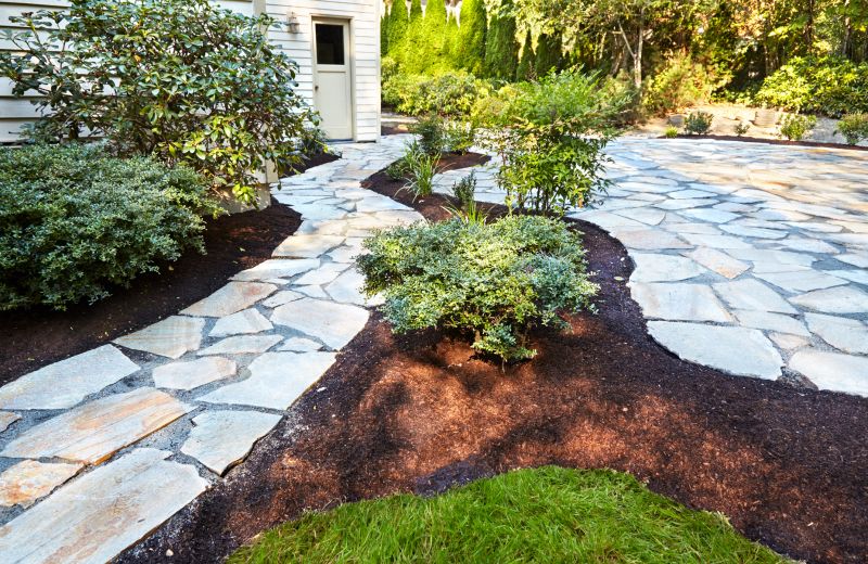 Outdoor Tile Walkway